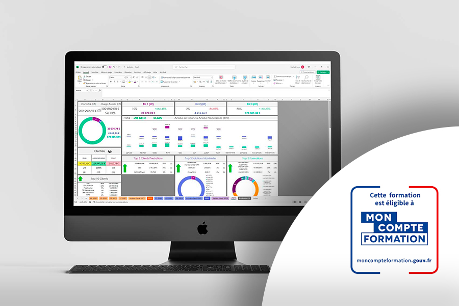 EXCEL 2021 – DES FONDAMENTAUX AU PERFECTIONNEMENT : Parcours tutoré